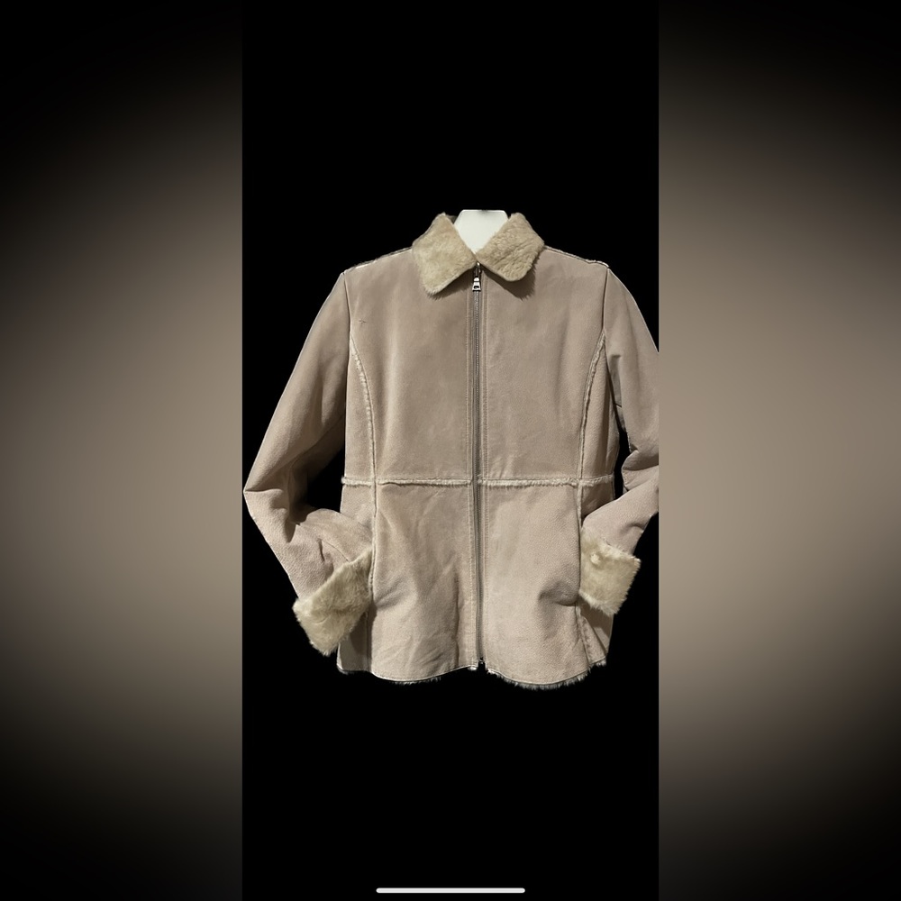 Genuine leather Guess jacket
